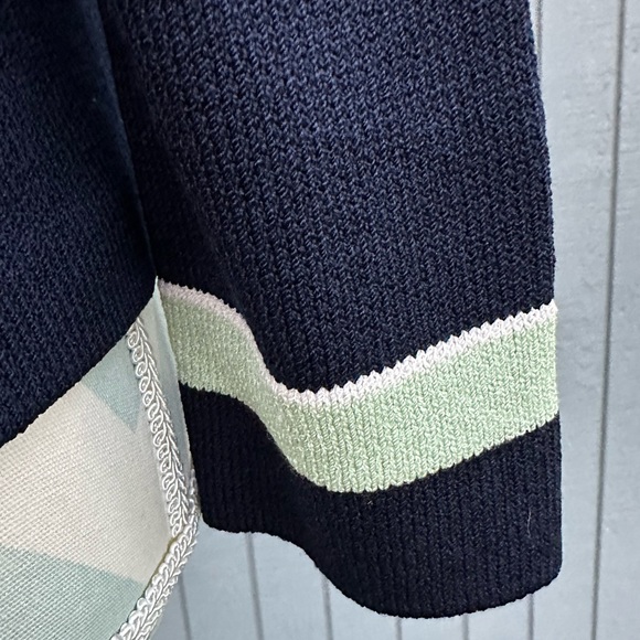 St. John 3 Piece Navy Blue Pant Set - Picture 11 of 16